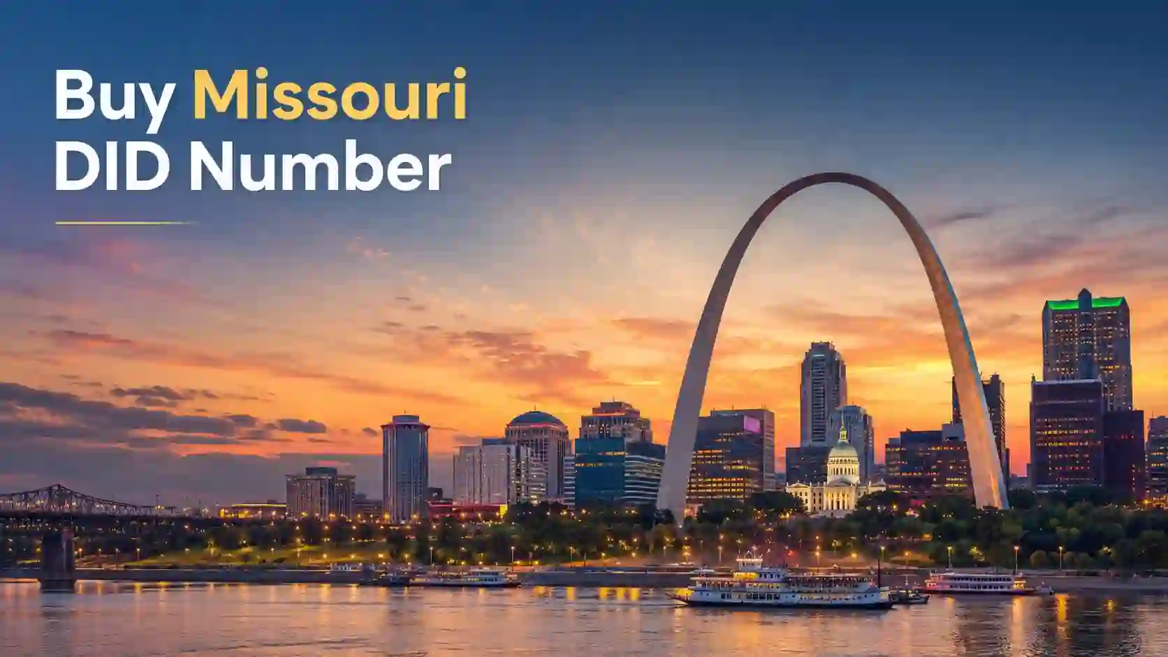 Buy Missouri DID Number – St. Louis & Kansas City Local Numbers